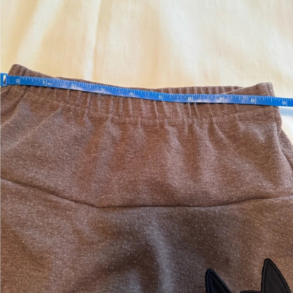Toddler/Girls Brown Skirted Leggings with Cute Cat Detail - Picture 5 of 7